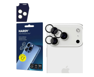 Szkło i folia ochronna 3MK HARDY Lens Protection Pro Black do iPhone 17 Pro/17 Pro Max 5903108664271